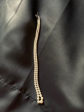 Classic Pearl Strand necklace- Cream /white Pearls
